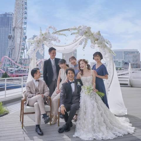 【2027年6月~8月】35周年記念*みなとみらいリゾート婚*夏プラン