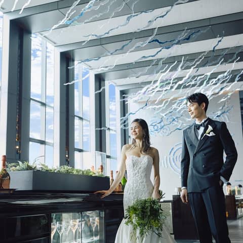 【朝の水族館を貸し切り♪】アクアリウム ウエディングセレモニー