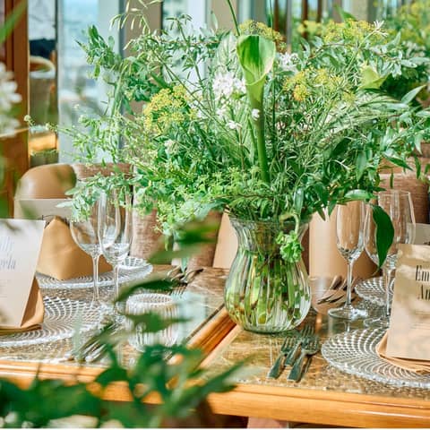 【~40名◇お料理重視】地上130mの眺望レストランでプライベートWD