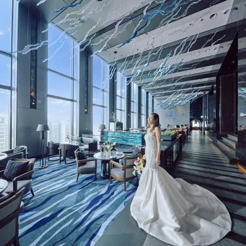 海の世界で叶える水族館フォト&会食プラン