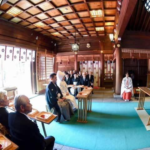 【神社での神前式20万円~】本格神社の神前結婚式プラン