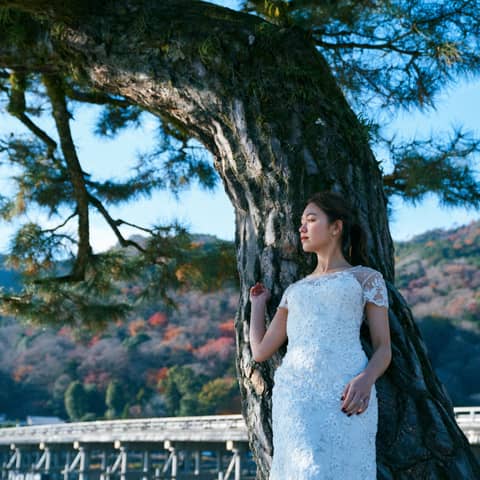 【2名 \139,260】 嵐山ロケもOK!!フォトウェディングプラン