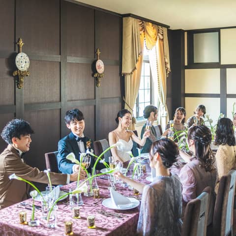 レストラン婚《10名137万→56万》1年以内の結婚式◇挙式+会食