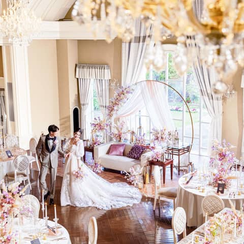 大阪アンジェリカノートルダム|美女と野獣、プリンセス、ディズニー風の世界観で叶える結婚式が叶う場所
