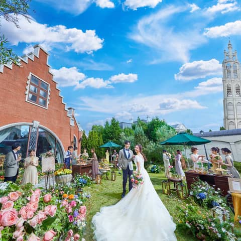 大阪アンジェリカノートルダム|美女と野獣、プリンセス、ディズニー風の世界観で叶える結婚式が叶う場所