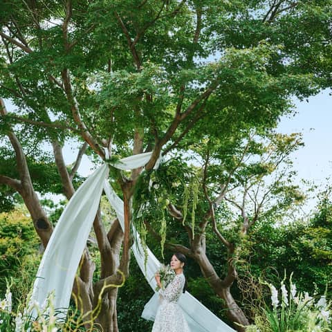 横浜市指定有形文化財 「三溪園 鶴翔閣」で結婚式/【ベストレート保証】ウエディングガーデン