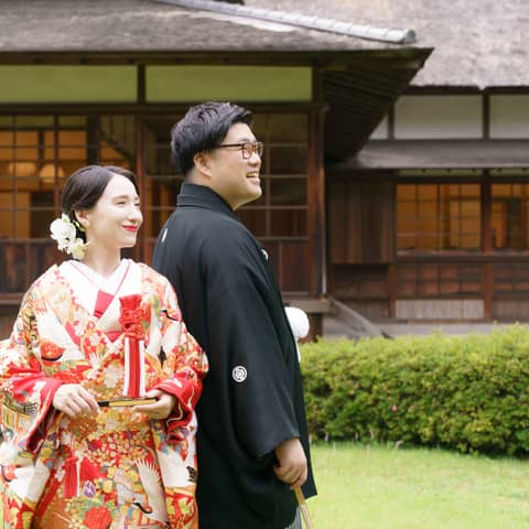 横浜市指定有形文化財 「三溪園 鶴翔閣」で結婚式/【ベストレート保証】ウエディングガーデン