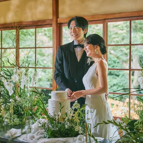 横浜市指定有形文化財 「三溪園 鶴翔閣」で結婚式/【ベストレート保証】ウエディングガーデン