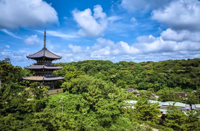横浜市指定有形文化財 「三溪園 鶴翔閣」で結婚式/【ベストレート保証】ウエディングガーデン