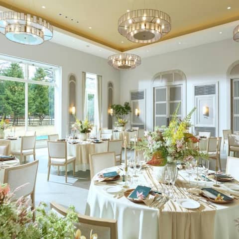 光と風がおりなす「ナチュールウエディング」期間限定プラン