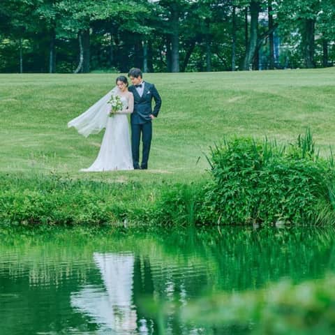 26年7,8月*平均気温25℃以下、避暑地軽井沢でサマーウエディング