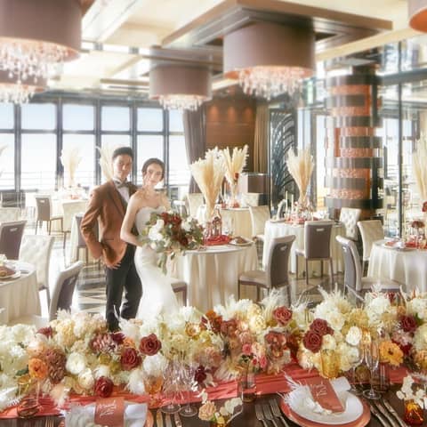 <2部制ウエディング>人気のご家族食事会&友人パーティ