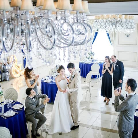 【リゾート婚・神前式後の披露宴のみ】祝儀制フルコースプラン