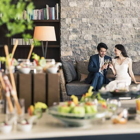 【カナッペ5種&2時間ドリンク】カジュアルなセカンドパーティプラン☆