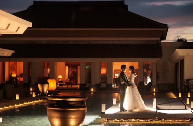 ザ・リッツ・カールトン沖縄|ウエディング|ラグジュアリーホテル|上質|大人婚|インポートドレス