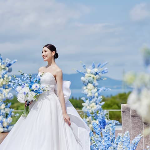 ザ・リッツ・カールトン沖縄|ウエディング|ラグジュアリーホテル|上質|大人婚|インポートドレス
