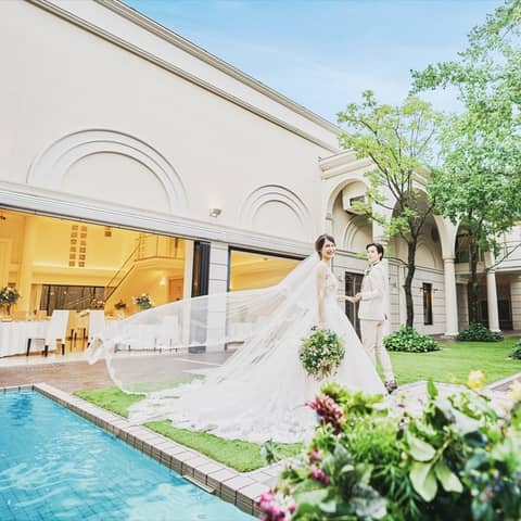 フォトウェディングプラン【1着30万円】チャペルやガーデンで写真撮影♪