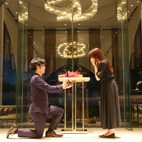 【プロポーズプラン】★チャペルでプロポーズ★写真撮影&バラの花束付♪♪