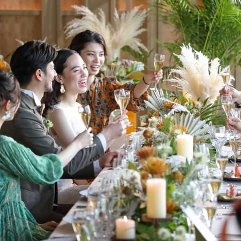 【披露宴のみ】30名 / 海外挙式後アフターパーティ <1年以内*>