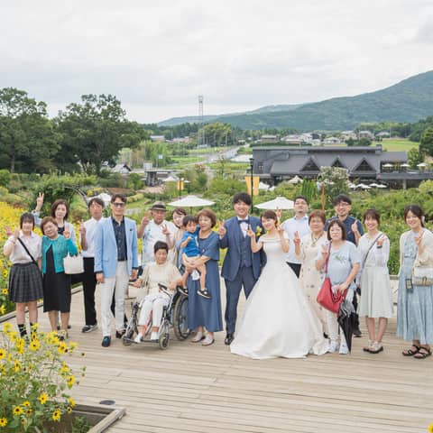【いばらきフラワーパーク×アンシャンテ】新プラン登場!自然の中で結婚式