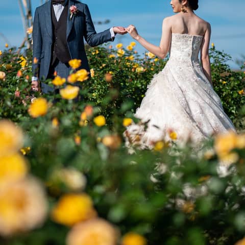 【いばらきフラワーパーク×アンシャンテ】フォトウエディングプラン登場!