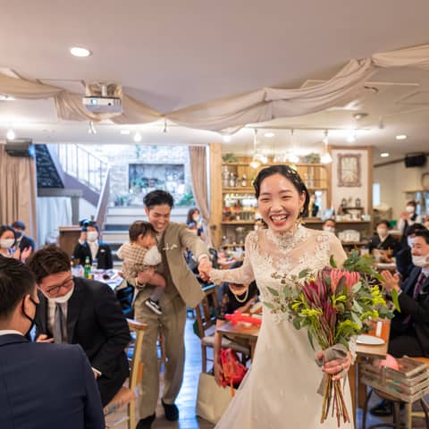 2026年7〜9月検討☆サマー挙式披露宴プラン《40名/165万円》