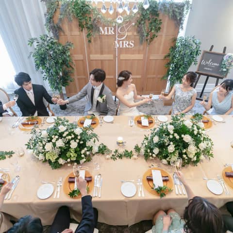 【10名29万円】家族婚でも貸切!美食×選べるドレス付のお得プラン