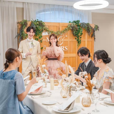 【20名44万円】ちょうどいい◎向き合える時間を大切にする結婚式