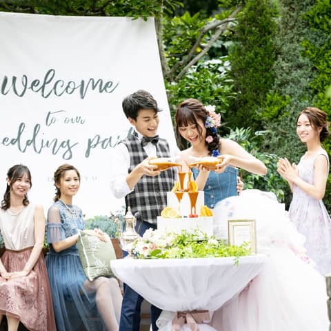 【135万特典】ドレス2点・タキシード1点無料&前撮り無料の人気プラン