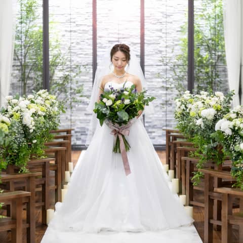 【大人数はお得◎】ご祝儀払い◆ドレス2点&挙式無料の大人数プラン