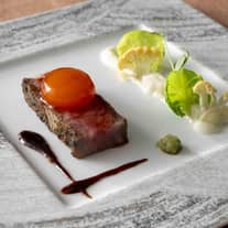 【おもてなし重視派に*来館特典】絶品和フレンチ*国産牛含むハーフコース試食