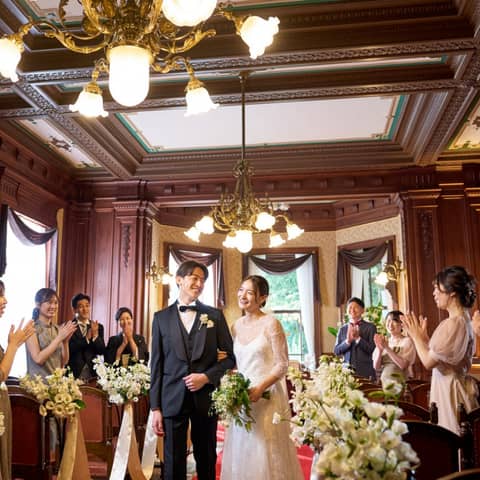 東京で唯一無二の結婚式を┃グランドプリンスホテル高輪 貴賓館 ー東京・品川