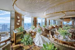 【～40名◇お料理重視】地上130mの眺望レストランでプライベートWD