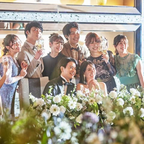 挙式＋会食スタイルも◎大切なご家族と距離近く過ごすアットホームW