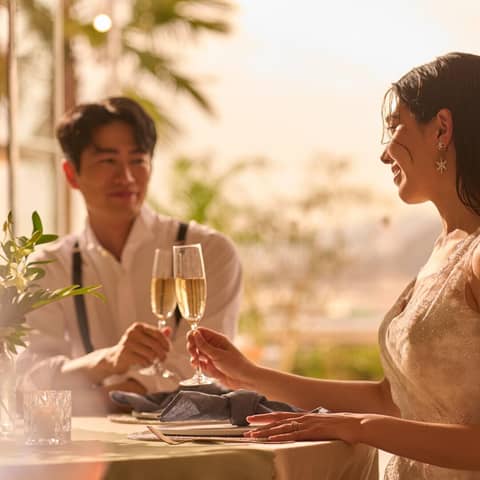 ＼日程限定で叶う滞在型ウエディング／宿泊を自由に組み合わせて上質結婚式