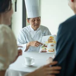 グランドプリンスホテル広島 和洋中のシェフが想いを込めて作ったウエディングメニュー