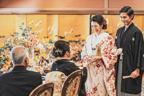 【和婚プラン】県内では珍しい本格神殿と和モダンな披露宴会場は必見！