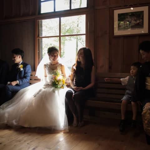 【軽井沢ショー記念礼拝堂】軽井沢の歴史的な建造物で叶える挙式