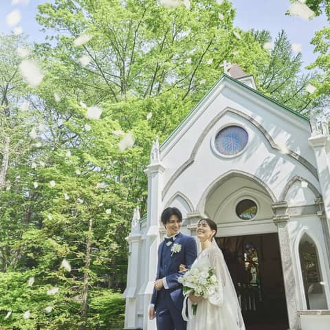 キリスト教 日本聖公会による挙式【旧軽井沢礼拝堂挙式】