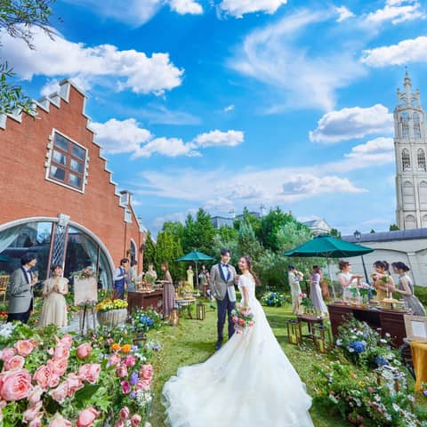 大阪アンジェリカノートルダム｜美女と野獣、プリンセス、ディズニー風の世界観で叶える結婚式が叶う場所