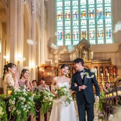 ご親族＆ご友人中心の結婚式☆