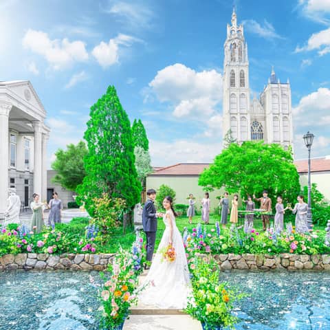 大阪アンジェリカノートルダム｜美女と野獣、プリンセス、ディズニー風の世界観で叶える結婚式が叶う場所