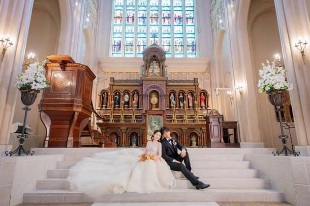 大阪アンジェリカノートルダム｜美女と野獣、プリンセス、ディズニー風の世界観で叶える結婚式が叶う場所
