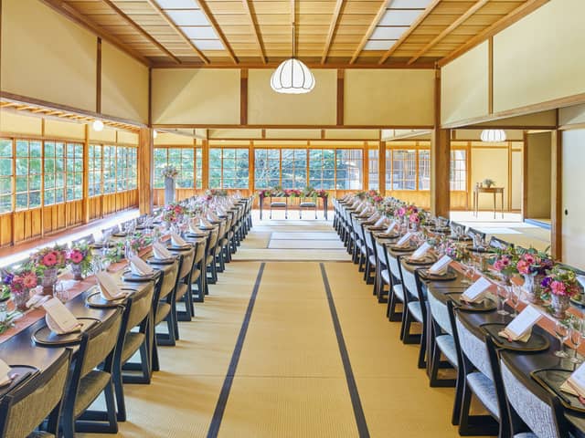 横浜市指定有形文化財 「三溪園 鶴翔閣」で結婚式/【ベストレート保証】ウエディングガーデン
