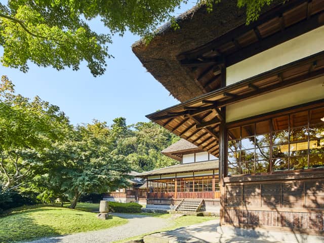 横浜市指定有形文化財 「三溪園 鶴翔閣」で結婚式/【ベストレート保証】ウエディングガーデン