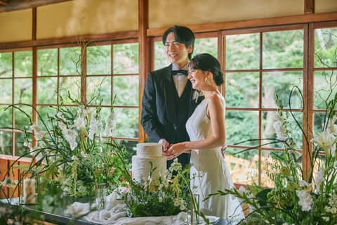 横浜市指定有形文化財 「三溪園 鶴翔閣」で結婚式／【ベストレート保証】ウエディングガーデン