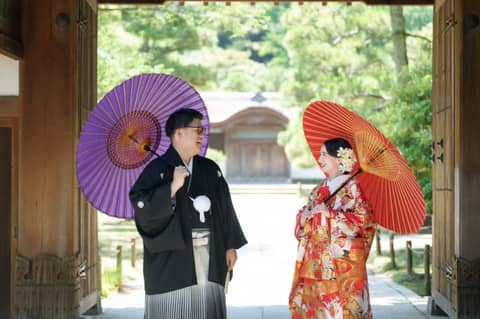 【紅葉映える絶景和婚】25年12月 40名プラン◆公式HP限定特典付き