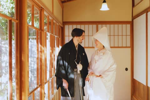 横浜市指定有形文化財 「三溪園 鶴翔閣」で結婚式／【ベストレート保証】ウエディングガーデン