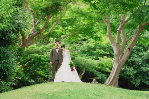 【若葉芽吹く うららかな春の結婚式】26年4月～6月 70名春婚プラン
