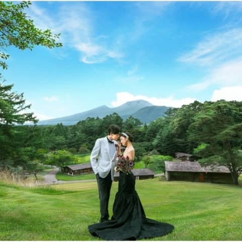 26年7,8月*平均気温25℃以下、避暑地軽井沢でサマーウエディング